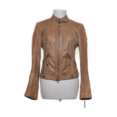 Läderjacka (Brun) från Gipsy Bomull, Skinn, Polyester