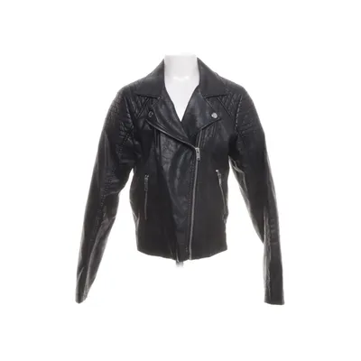 Bikerjakke (Sort) fra H&M Polyester, Polyurethan, Viscose