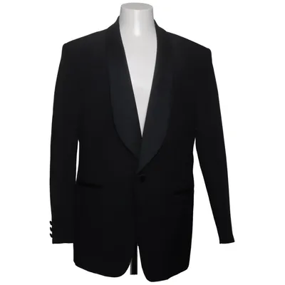 Tuxedo jacket (Black) from Baxter Polyester