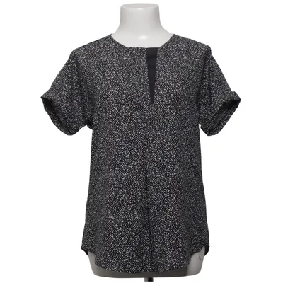 Top (Black, White) from Lord & Taylor Polyester