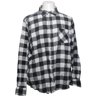 Chemise en flanelle (Noir, Blanc) de Identic Man Coton