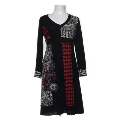 Jurk (Zwart, Rood, Wit) van 101 Idees Acryl, Elastaan