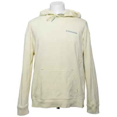 Sweat à capuche (Jaune) de Scotch & Soda Élasthane, Coton biologique, Polyester