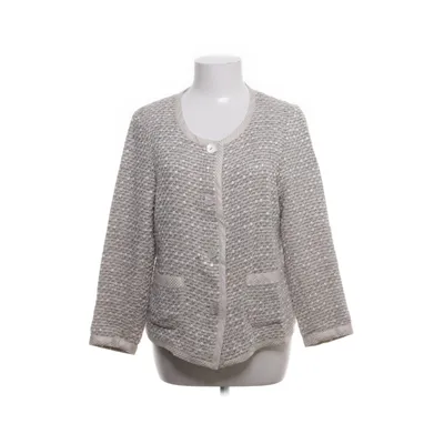 Cardigan (White, Brown, Multicolored) from Ted Nicol Acrylic, Nylon, Polyester
