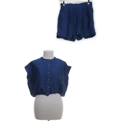Set (Blauw) van By-Bar Amsterdam Linnen, Polyester, Viscose