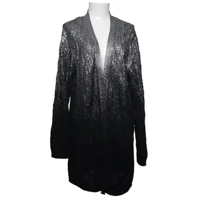 Cardigan (Black, Gray) from Aprico Acrylic, Cotton