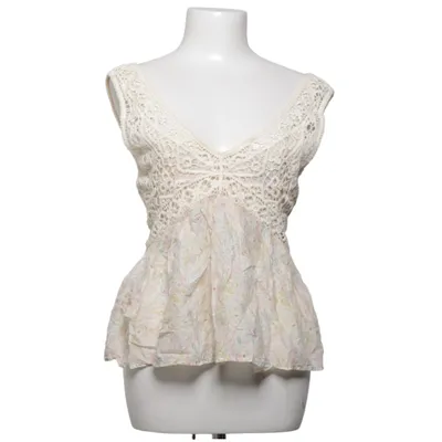 Haut (Beige, Multicolore) de Zara Coton