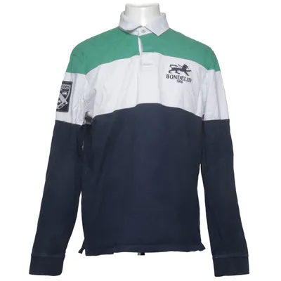 Rugby shirt (Blue, Green, White) from Bondelid Cotton