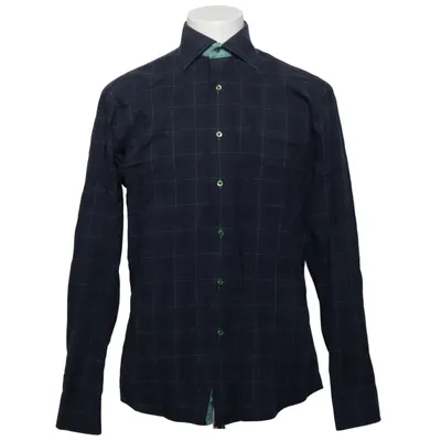 Chemise (Bleu, Vert) de Seven Seas Coton