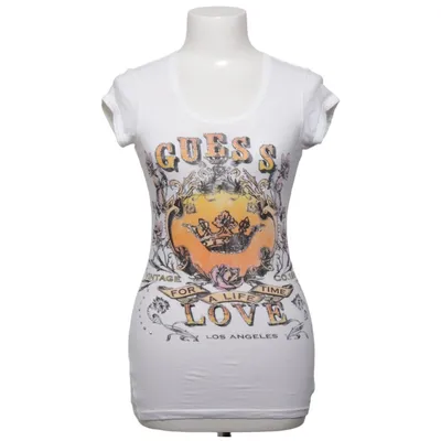 T-shirt (Vit, Flerfärgad) från Guess Bomull