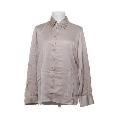 Shirt (Beige) van Massimo Dutti Viscose