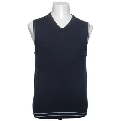 Pull sans manches (Bleu) de Melka Laine de mouton
