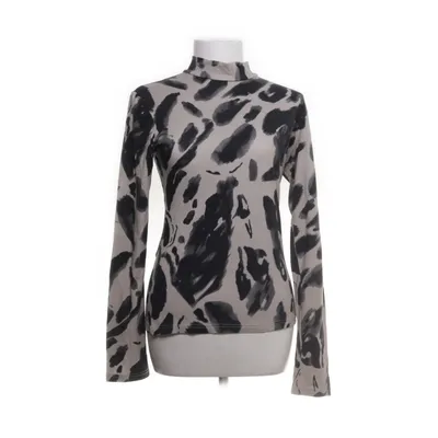 Turtleneck (Sort, Beige) fra Kaffe Elastan, Viscose