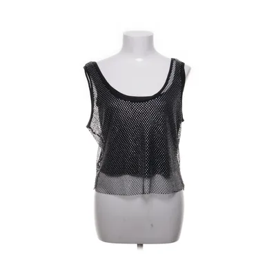 Crop top (Svart, Silverfärgad) från Guido Maria Kretschmer Elastan, Polyester