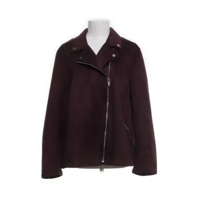 Bikerjacka (Lila, Röd) från New Look Curves Elastan, Polyester