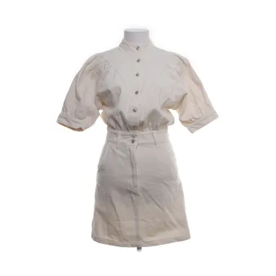 Denim dress (Beige) from Mango Denim Cotton