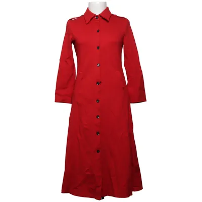 Shirt dress (Red) from Mei Cotton, Elastane, Polyamide