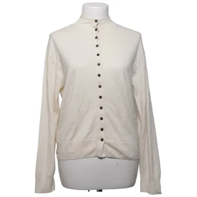 Cardigan (White) from Massimo Dutti Cashmere, Lyocell, Polyamide, Wool
