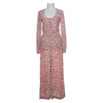 Långklänning (Röd, Vit, Flerfärgad) från Ganni Viskos
