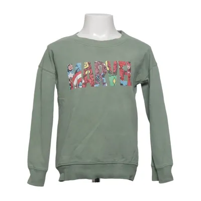 Sweatshirt (Vert, Multicolore) de Marvel Coton, Polyester