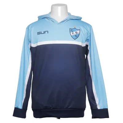 Sweat à capuche (Bleu, Blanc) de Sun