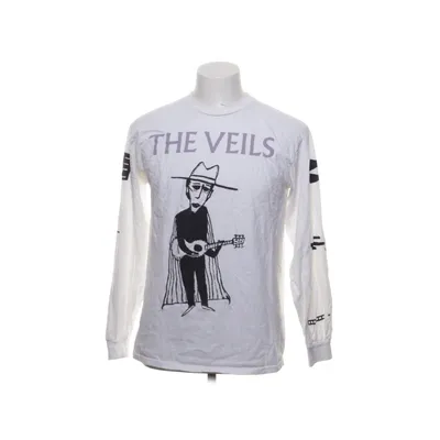 Långärmad t-shirt (Vit) från Gildan Bomull