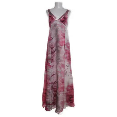 Maxi dress (Pink, Multicolored) from Hallhuber Donna Polyester, Silk