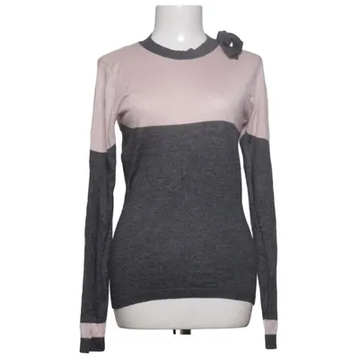 Sweater (Gray, Pink) from August Silk Silk, Viscose, Wool