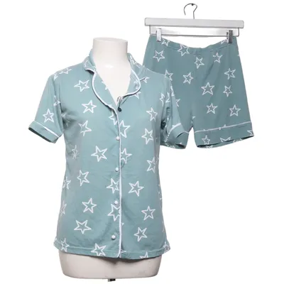 Pyjamas (Grön, Vit) från Mira Bomull