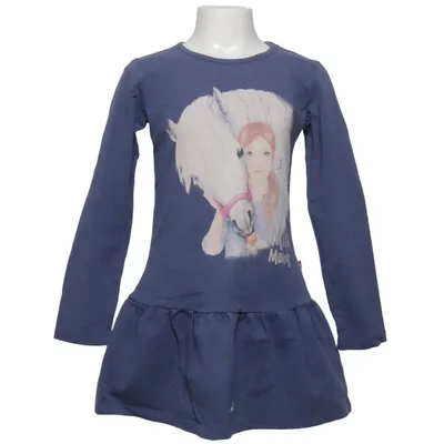 Dress (Blue, Multicolored) from Miss Melody Cotton, Elastane