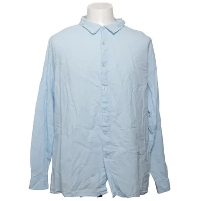 Shirt (Blauw) van Marine Scandinavian Sportswear Katoen, Linnen