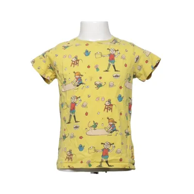 T-shirt (Gul, Flerfärgad) från Pippi Långstrump Bomull