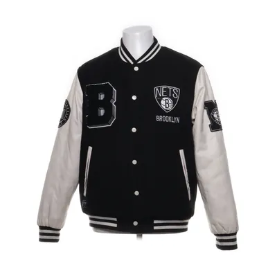 Collegejacka (Svart, Vit) från NBA Polyester, Polyuretan