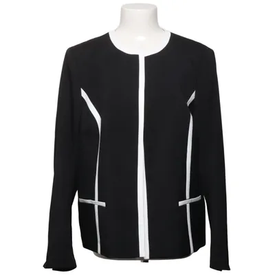 Blazer (Sort, Hvid) fra Evan-Picone Polyester