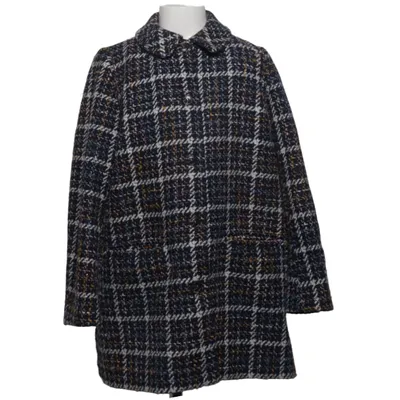 Coat (Blue, Multicolored) from MarMar Copenhagen Polyester, Wool