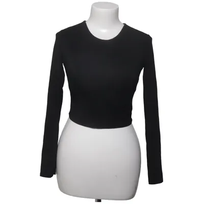 Crop top (Zwart) van LVCILIA Elastaan, Viscose