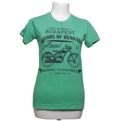 T-shirt (Grön) från Anvil Bomull, Polyester
