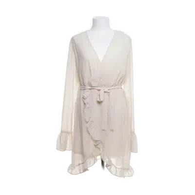 Omlottklänning (Beige) från Dennis Maglic Bomull, Polyester