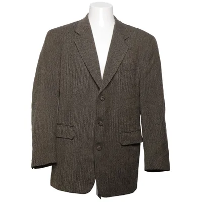 Blazer (Marron, Bleu) de Signe Incognito Polyester, Laine