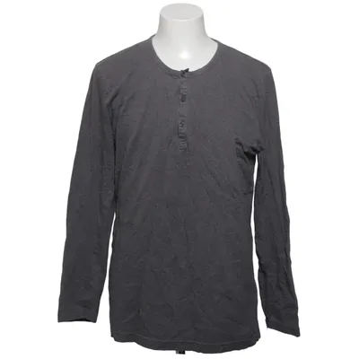Henley shirt (Grijs) van Man by Tchibo Organisch katoen