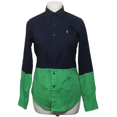 Buttondownskjorte (Blå, Grøn) fra Ralph Lauren Golf Bomuld, Elastan