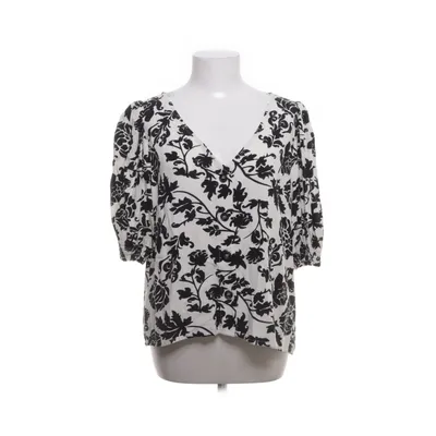 Short sleeve shirt (White, Black) from Chicoree Viscose