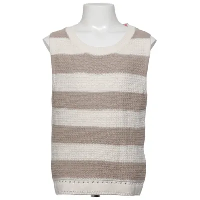 Pull sans manches (Beige, Blanc) de Lefties Coton