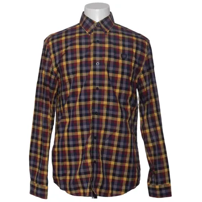 Chemise (Jaune, Bleu, Rouge) de Fred Perry Coton