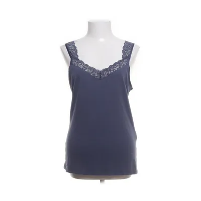 Tanktop (Blauw) van Hunkemöller Elastaan, Polyester, Viscose