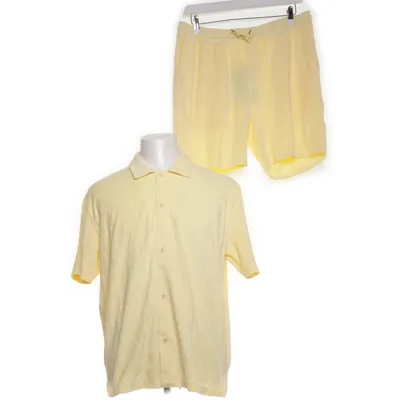 Set (Geel) van East West Katoen, Polyester