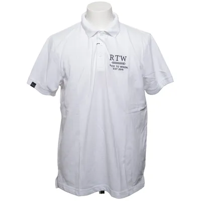 Polo shirt (White) from South West Cotton, Polyester