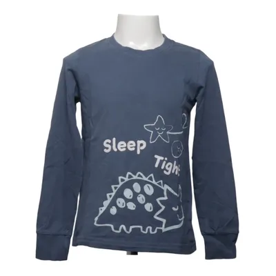 T-shirt à manches longues (Bleu) de Kuniboo Coton