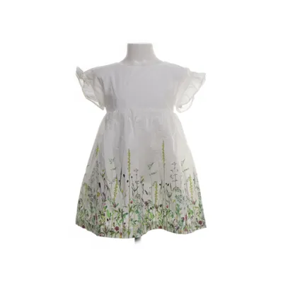 Dress (White, Multicolored) from Mango Kids Cotton