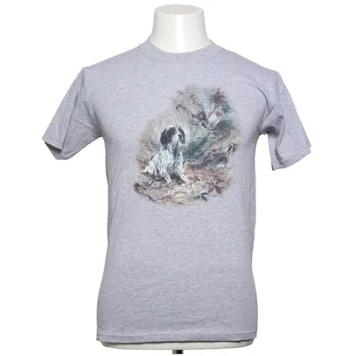 T-shirt (Grau) von Gildan Activewear Baumwolle, Polyester